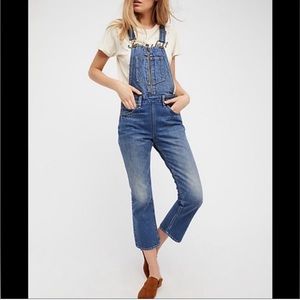 Levi’s Orange Tab Zip Front Overalls